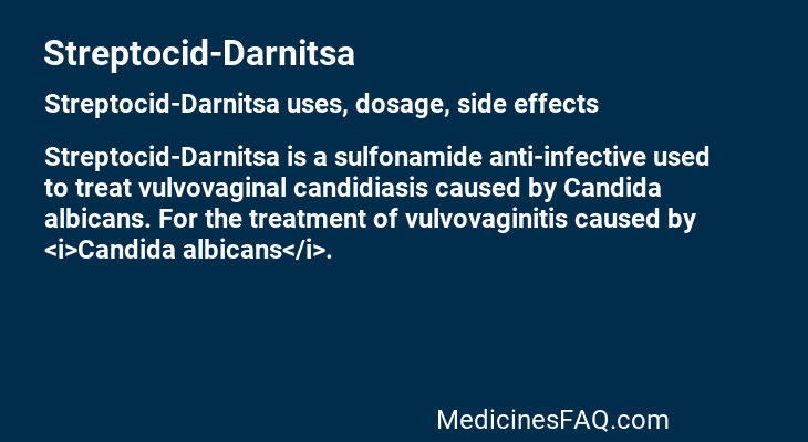 Streptocid-Darnitsa