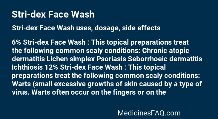 Stri-dex Face Wash