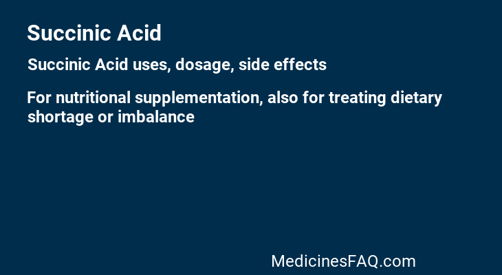 Succinic Acid