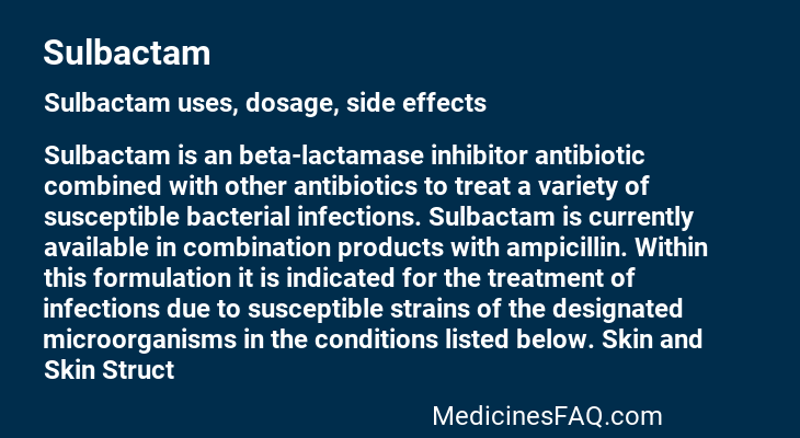 Sulbactam