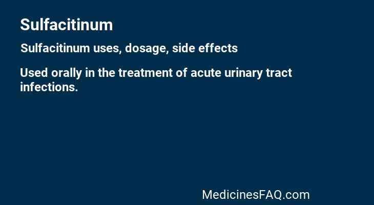 Sulfacitinum