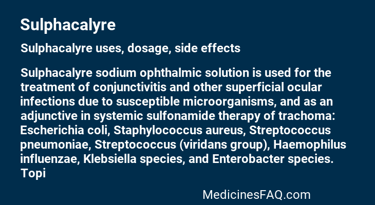 Sulphacalyre