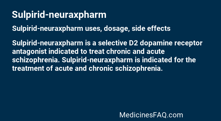 Sulpirid-neuraxpharm