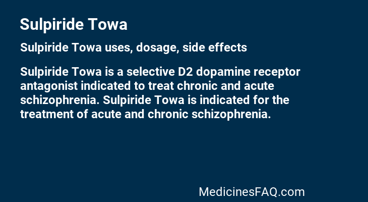 Sulpiride Towa