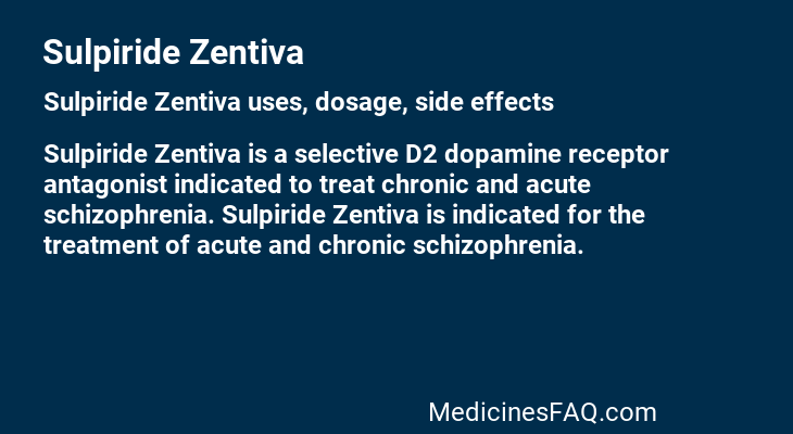 Sulpiride Zentiva
