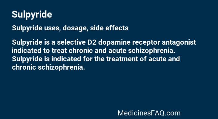 Sulpyride