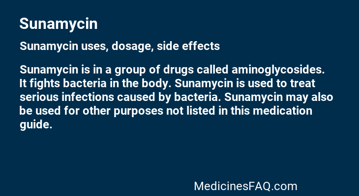 Sunamycin