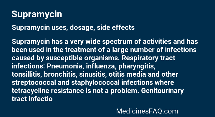 Supramycin