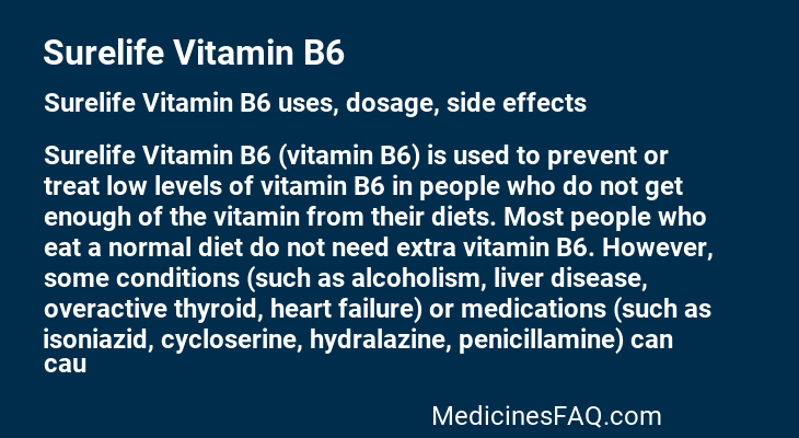 Surelife Vitamin B6