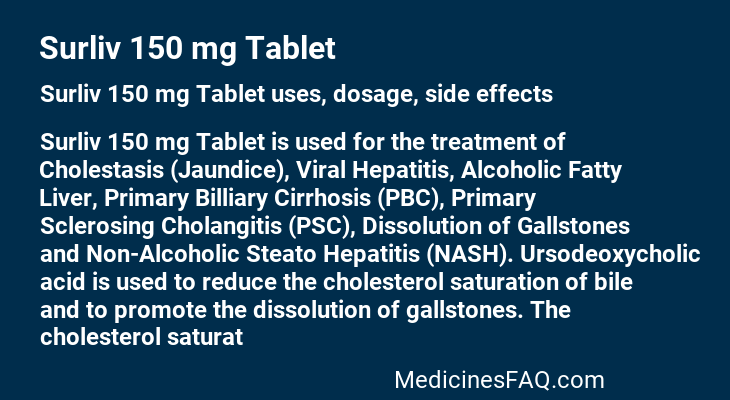 Surliv 150 mg Tablet