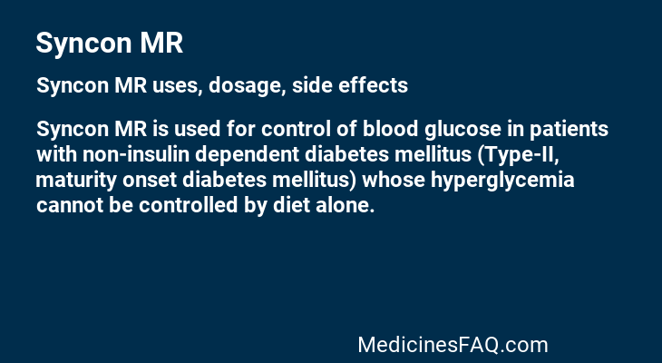 Syncon MR