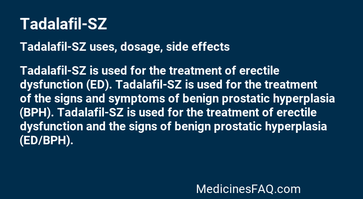 Tadalafil-SZ