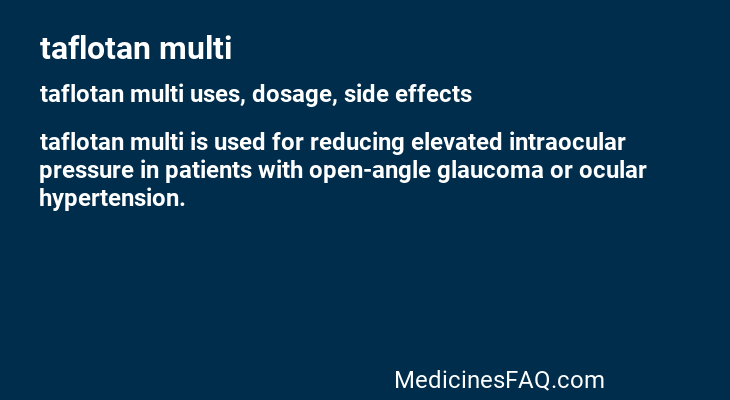 taflotan multi