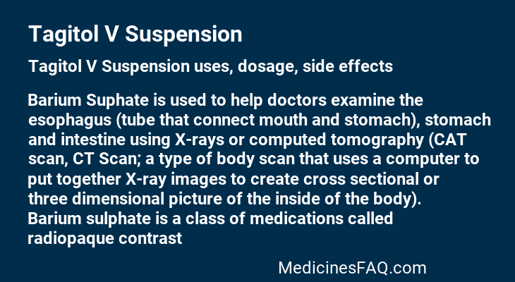 Tagitol V Suspension