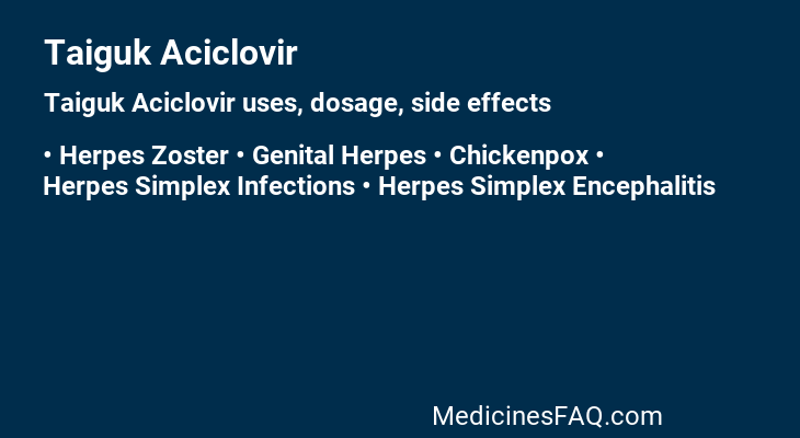 Taiguk Aciclovir