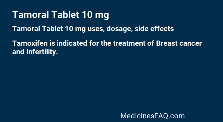 Tamoral Tablet 10 mg