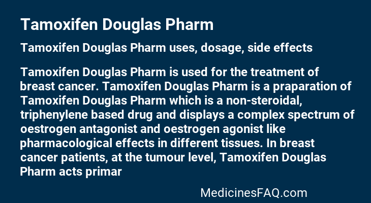 Tamoxifen Douglas Pharm