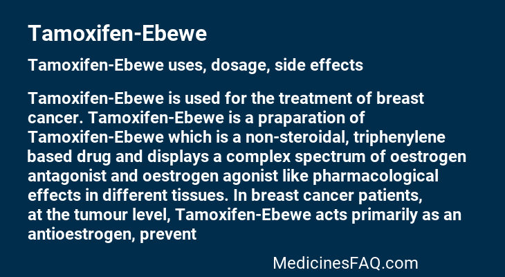 Tamoxifen-Ebewe