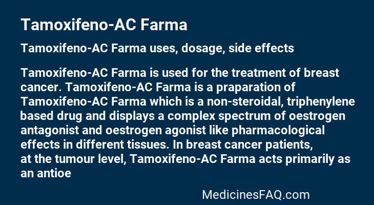 Tamoxifeno-AC Farma