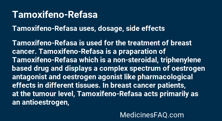 Tamoxifeno-Refasa