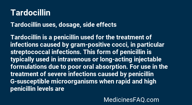 Tardocillin