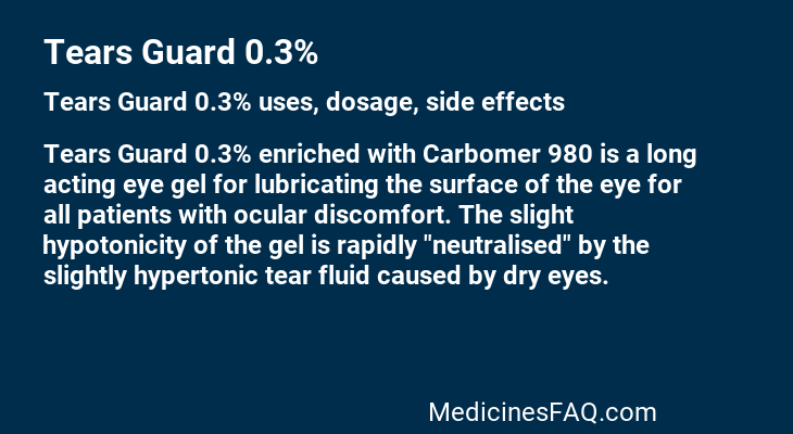 Tears Guard 0.3%