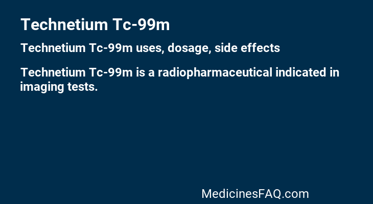 Technetium Tc-99m