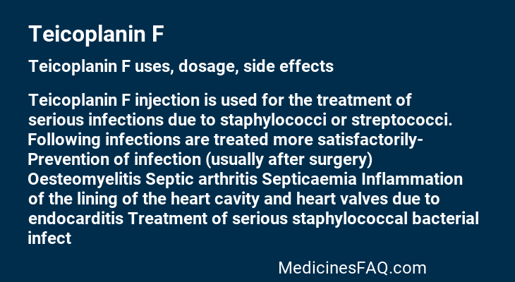 Teicoplanin F