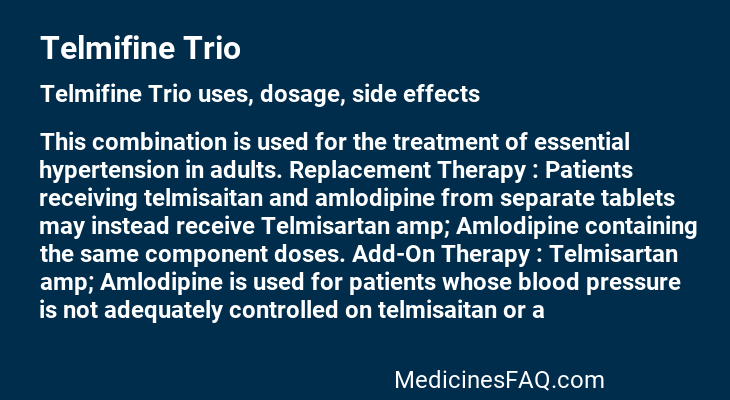 Telmifine Trio