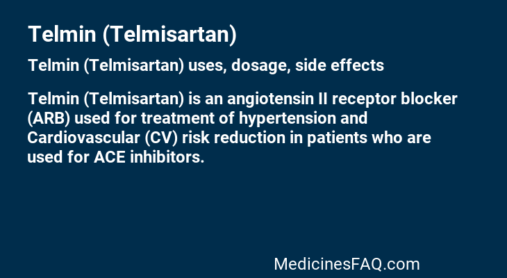 Telmin (Telmisartan)