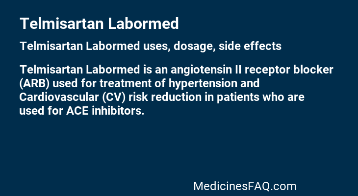 Telmisartan Labormed