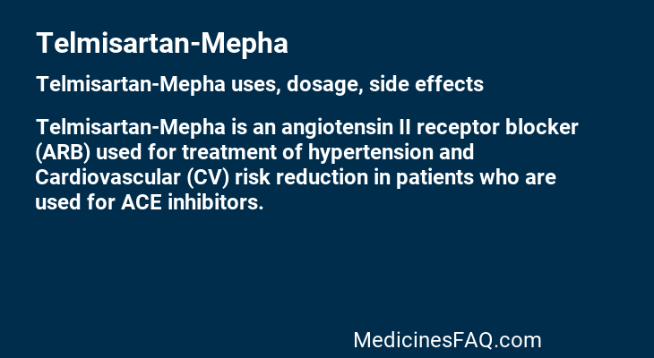 Telmisartan-Mepha