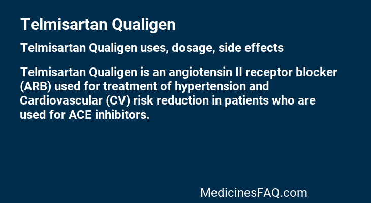 Telmisartan Qualigen