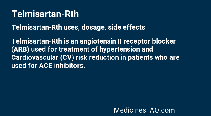 Telmisartan-Rth