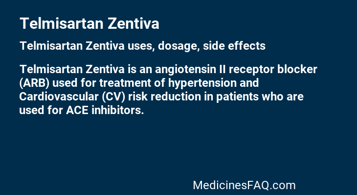 Telmisartan Zentiva