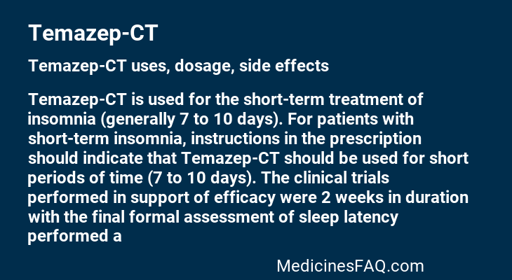 Temazep-CT