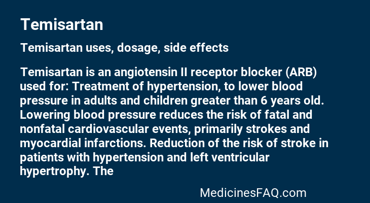 Temisartan