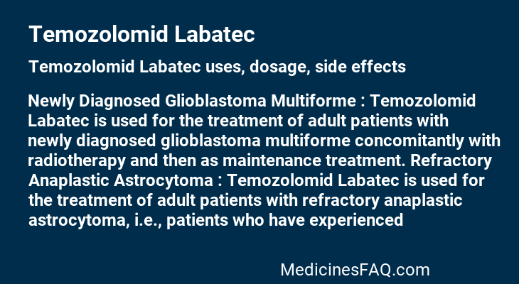 Temozolomid Labatec