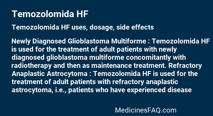 Temozolomida HF