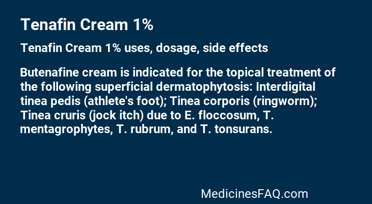 Tenafin Cream 1%