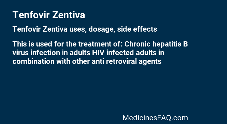 Tenfovir Zentiva