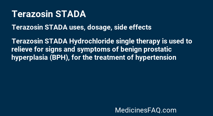 Terazosin STADA