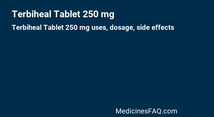 Terbiheal Tablet 250 mg