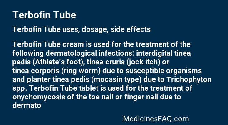 Terbofin Tube