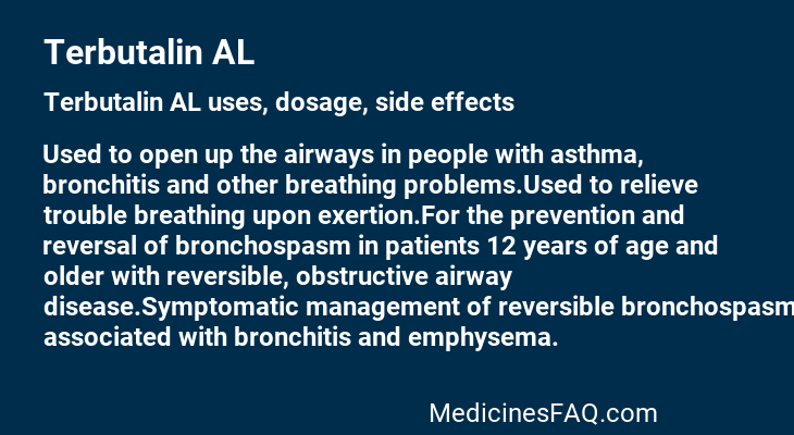 Terbutalin AL