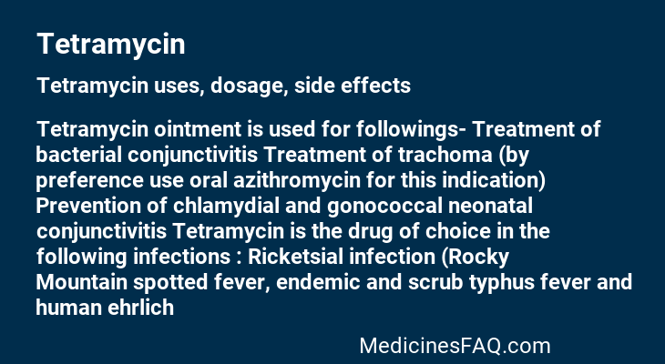 Tetramycin