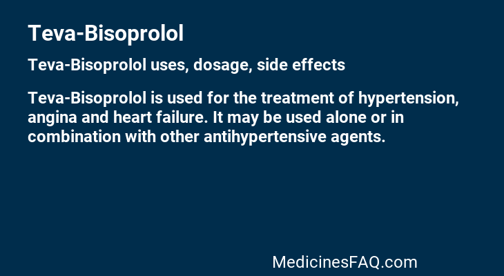 Teva-Bisoprolol