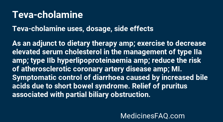 Teva-cholamine