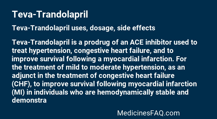 Teva-Trandolapril