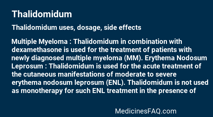 Thalidomidum